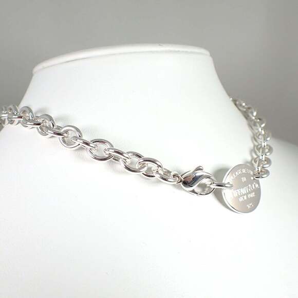 TIFFANY Authentic Silver Necklace - Picture 4 of 10